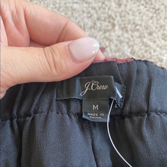 J Crew Velvet Rose Skirt - Picture 2 of 4